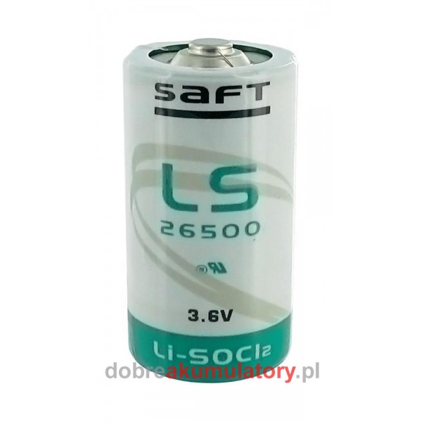 Bateria SAFT LS26500 3.6V - 7.7Ah