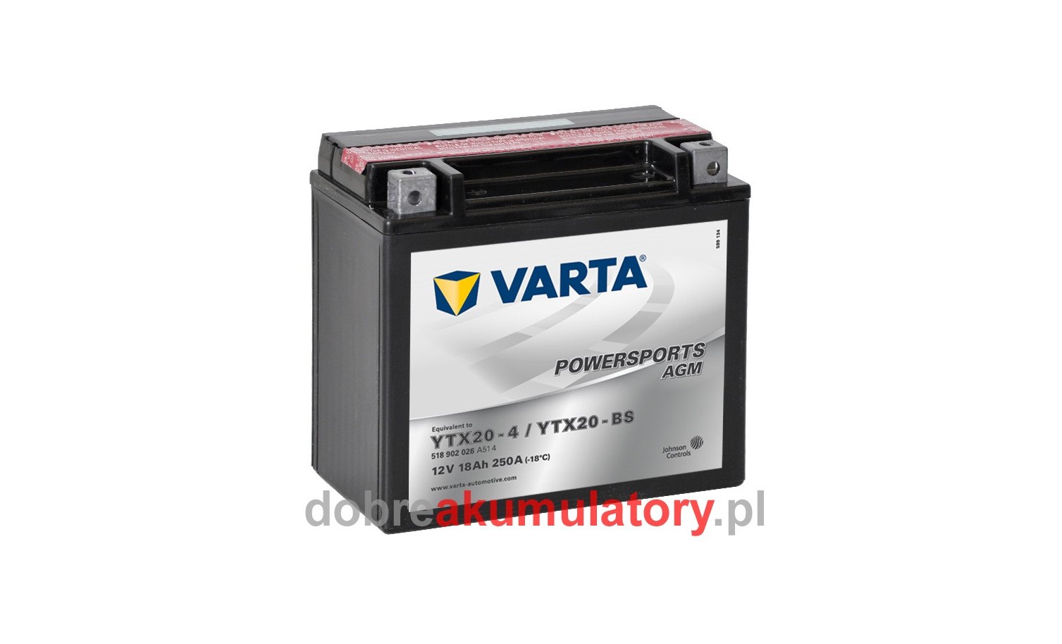 VARTA YTX20-BS 12V/18Ah