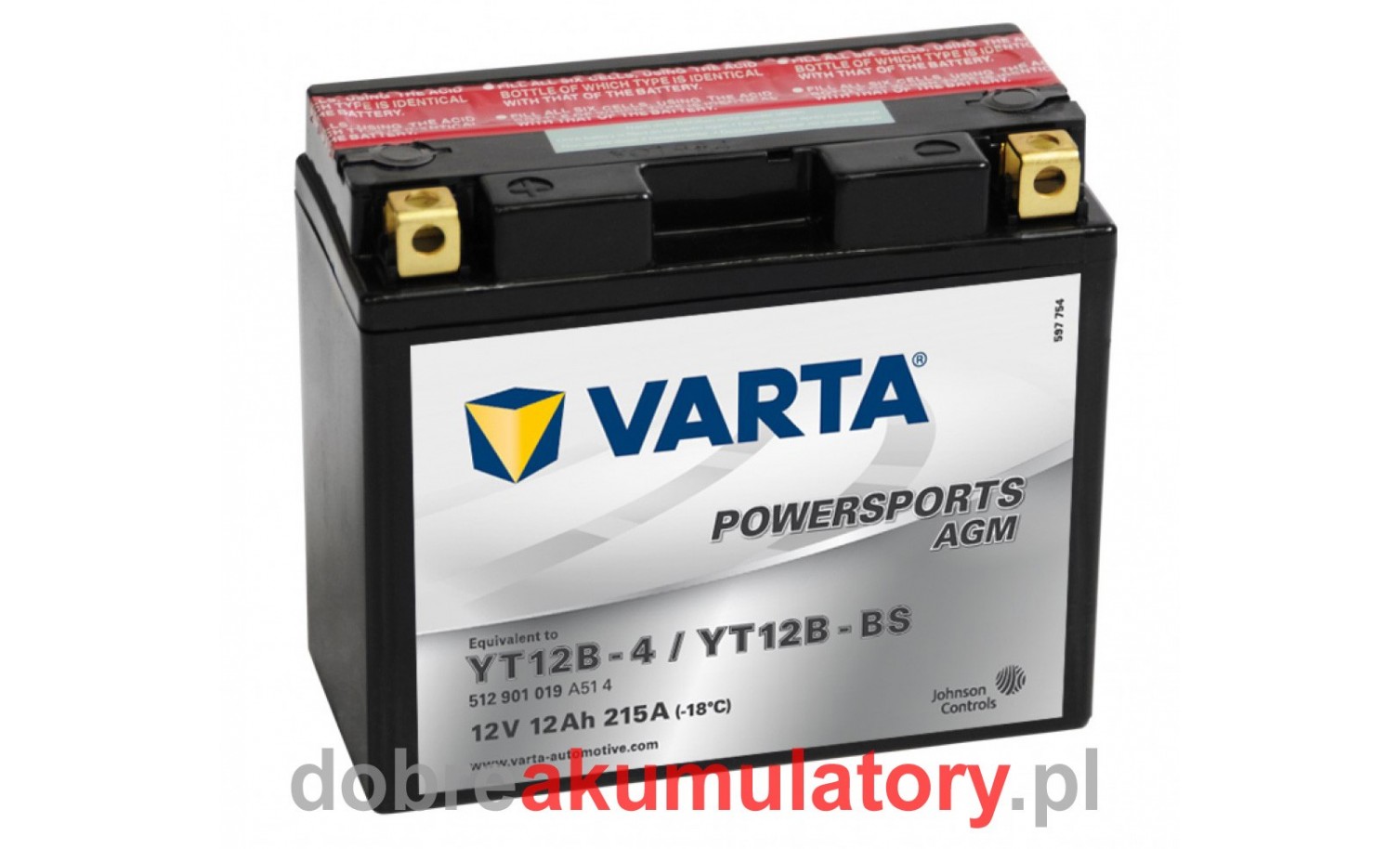 VARTA YT12B-BS 12V/12Ah