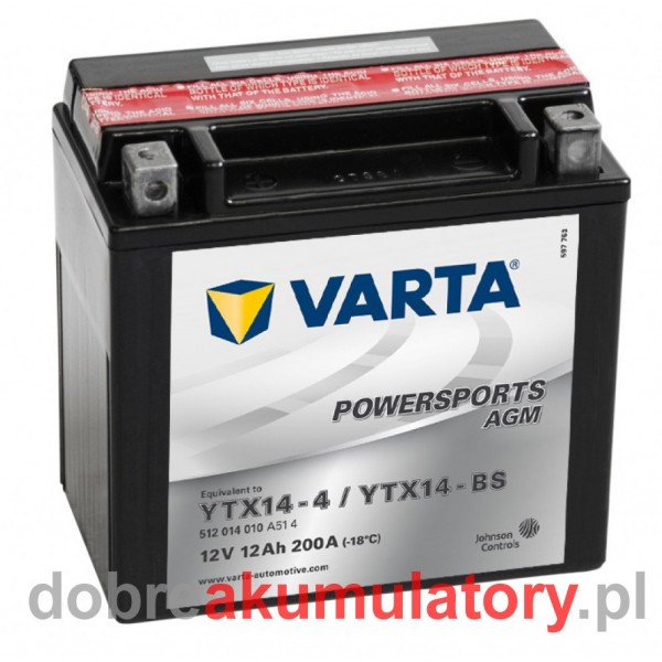 VARTA YTX14-BS 12V/12 Ah