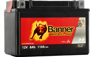 BANNER BIKE BULL YTX9-BS 12V / 8 Ah