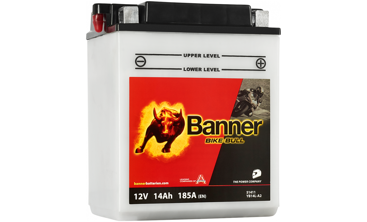 Batterie quad BANNER YB12AL-A2 / 12v 12ah 