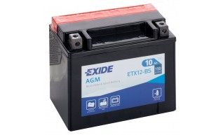 EXIDE YTX12-BS 12V/10Ah 150A