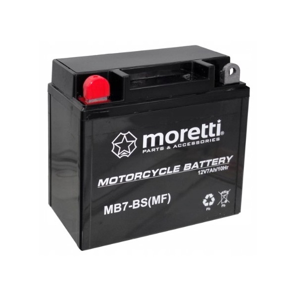 Moretti MB7-BS 12N7-4A 12V/7Ah 70A