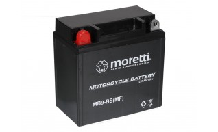Moretti MB9-BS YB9-B 12V/9Ah 85A