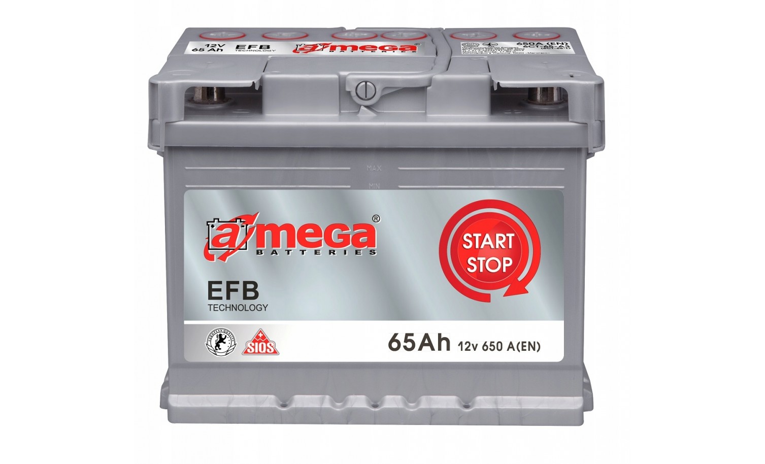 A-Mega EFB Start-Stop 12V/65Ah