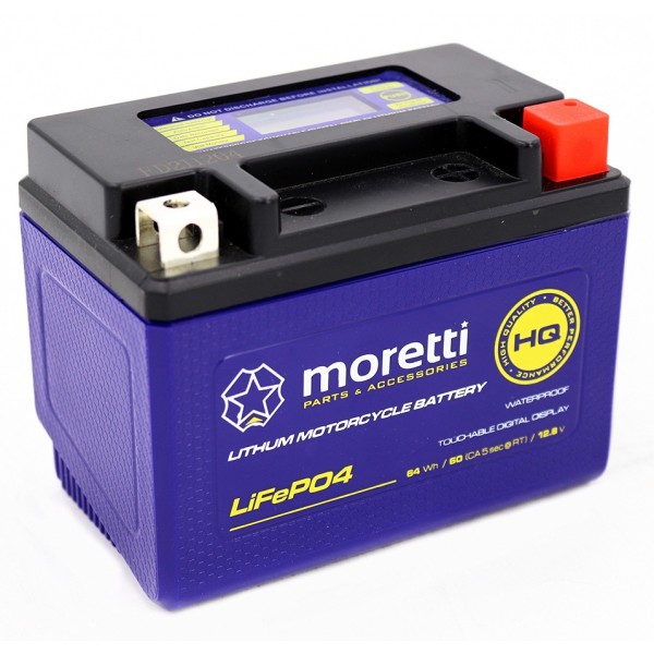 Moretti MFPX4L / YTX4L 64Wh LIFEPO4