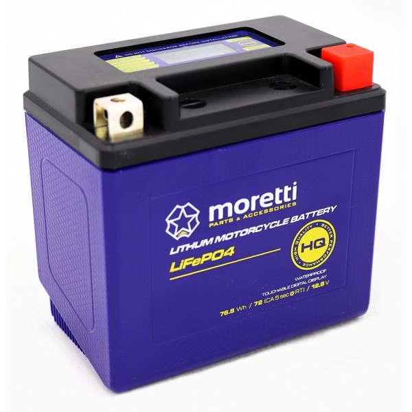 Moretti MFPX5L / YTX5L 76.8Wh LIFEPO4