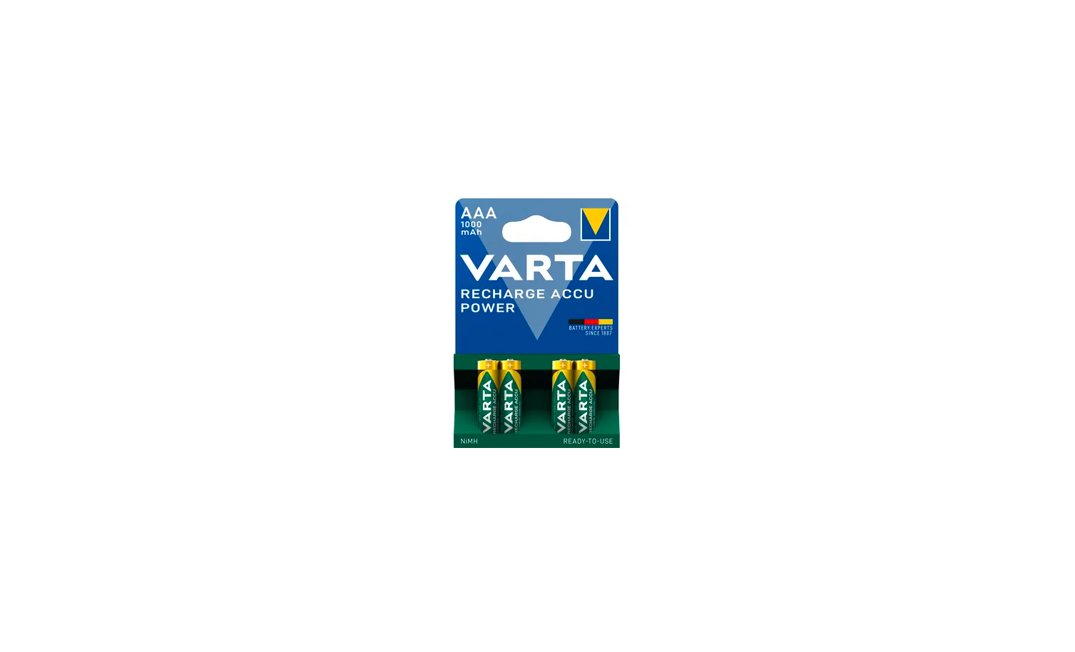 Varta Recharge Accu Power AAA 1000mAh 1.2V 4szt.