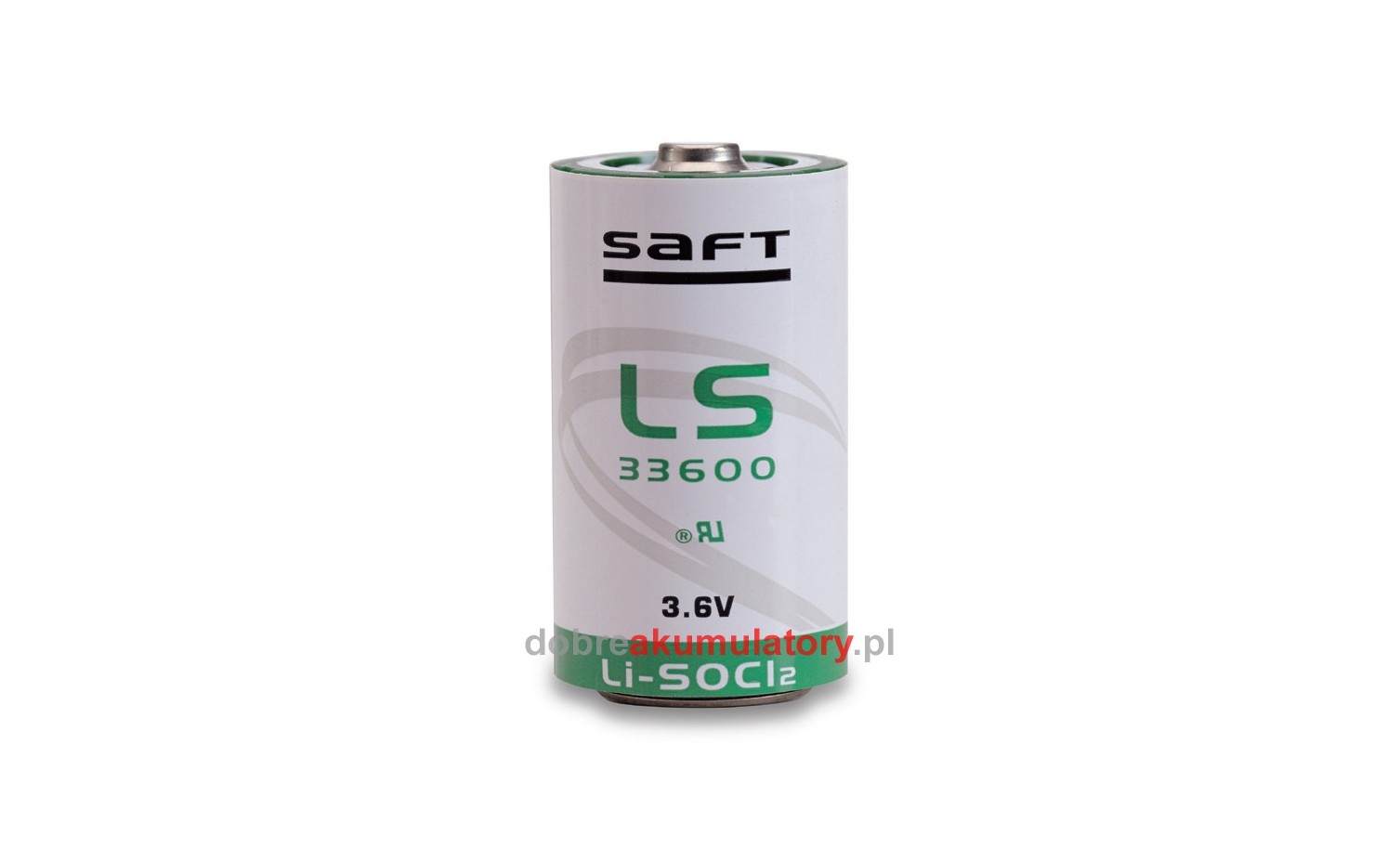 Bateria SAFT LS33600  3.6V - 17Ah